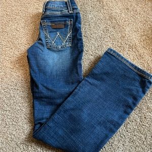 Girls Wrangler jeans sz 10 slim
